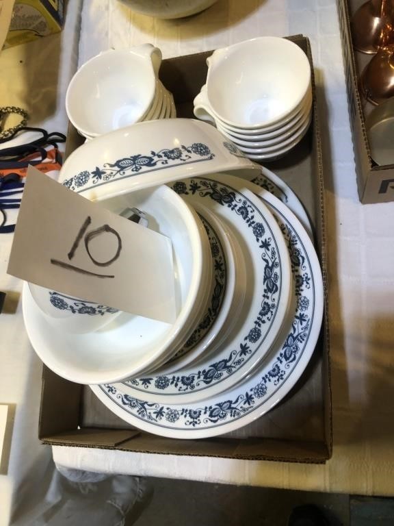 Flat of Corelle Dishes