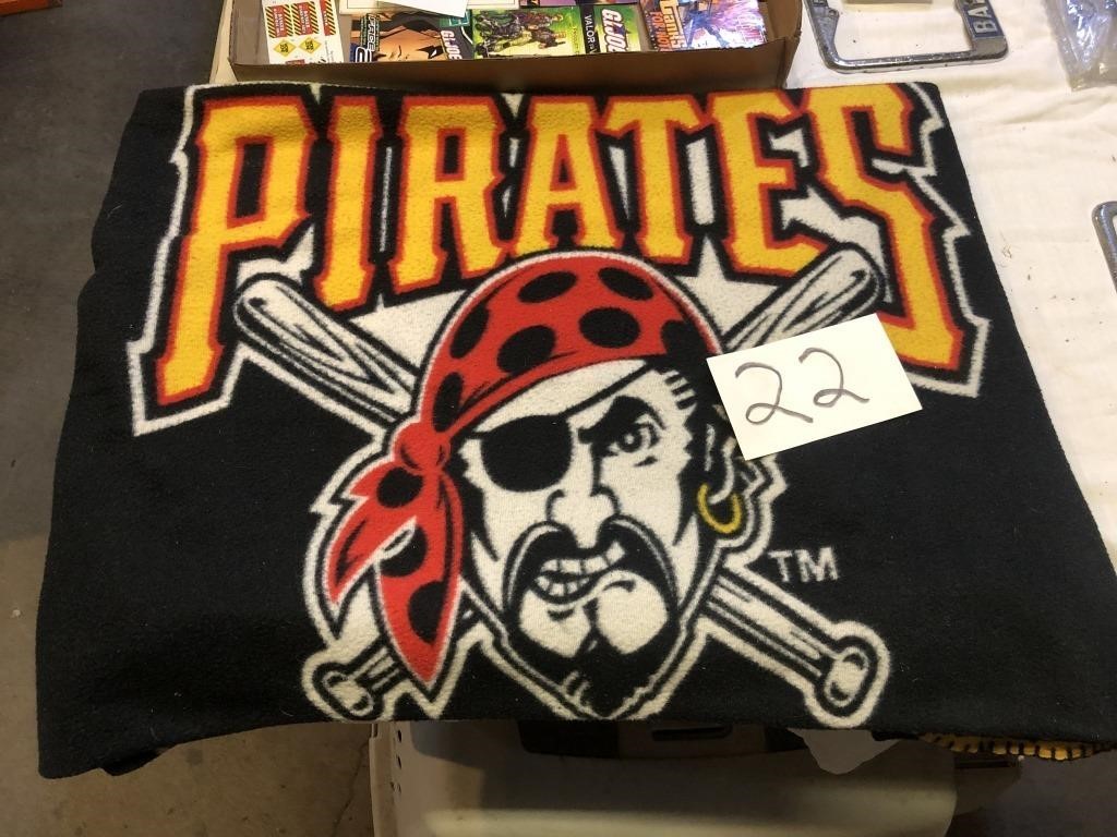 Pirates Throw Blanket