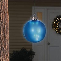 ENERGIZER Battery Operated LED 4.5" Blue Ornament