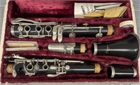 1920-40 Lyceum Ebony Wood Clarinet w/ Case