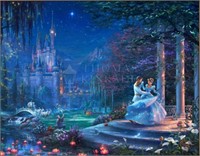 Cinderella Dancing in the Starlight by Kinkade