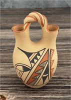 T Toya Jemez Pueblo Pottery Wedding Vase