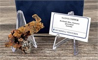 Native Copper Specimen Queensland Australia
