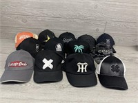 (13) Various Mens SnapBack Hats