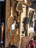 Old Wood Tennis Rackets
