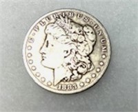 1883 Morgan Silver Dollar New Orleans mint