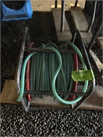 Green Air Hose With Reel