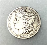 1883 Morgan Silver Dollar Philadelphia mint