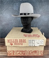 Miller Bros Honcho Sterling Montana Cowboy Hat