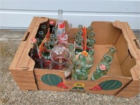 Assorted Vintage Coca-Cola Bottles & Glasses