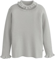 Imily Bela Girls Ruffle Turtleneck Sweater-XS/S