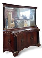 Mahogany Empire Dresser or Sideboard.