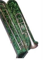 Trombone Musical Instrument  in case