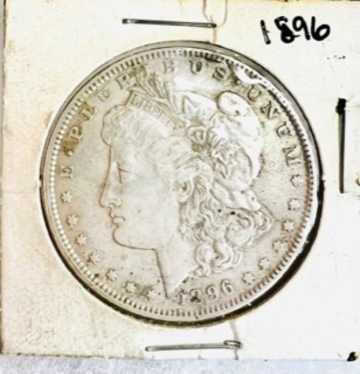 1896 Morgan Silver Dollar Philadelphia