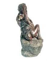 Austin Sculpture Co Nude couple Metal Bronze color