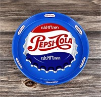 1950s Pepsi Cola Serving Tray Persian Siamese