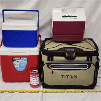 4 Lunch Camping Coolers Coleman Titan