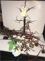 LIGHTED TREE TWIGS BELLS COTTON AND MORE