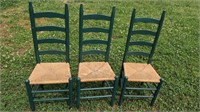Woven Seat Side Chairs