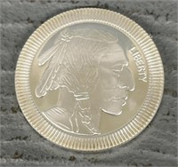 1oz Buffalo Indian Head Liberty Coin