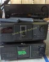 Stereo Equipment. Pioneer Sx-205 Receiver, Sony