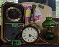 Linden Wall Clock, Mantle Clock, Air Guide