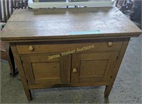 Antico Wash Stand 33x18x28". Items On Top Not