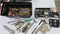 Toolbox and miscellaneous tools.