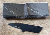 (20) Credit Card Size Folding Knives