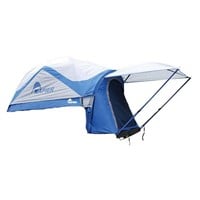2-Person Blue Truck Bed Tent with Awning