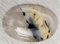 Yellow Tiger Dendrite Agate Gemstone