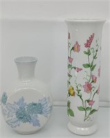 2 small bud vases Counterpoint & Asahi