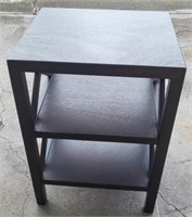 Small Wood side table 15X17X24.