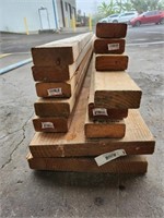 Lumber 2 @12x2x8 / 5@ 2x4x8 & Var. Length 2x4