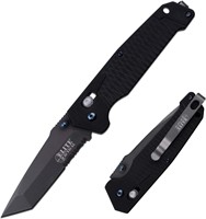 Folding Pocket Knife - Tanto Blade - 8 Length