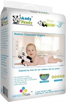 Andy Pandy Diapers - Med (13-22lbs  80pk)