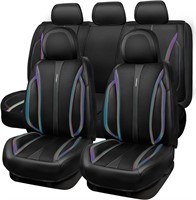 CAR Pass Nappa Seat Covers for SUV (Black)