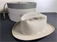 Resistol Silver Belly Hat Sz. 7 In Stetson Hat Box