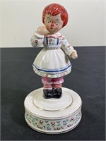 Bobbs-Merrill Porcelain Raggedy Ann Figurine