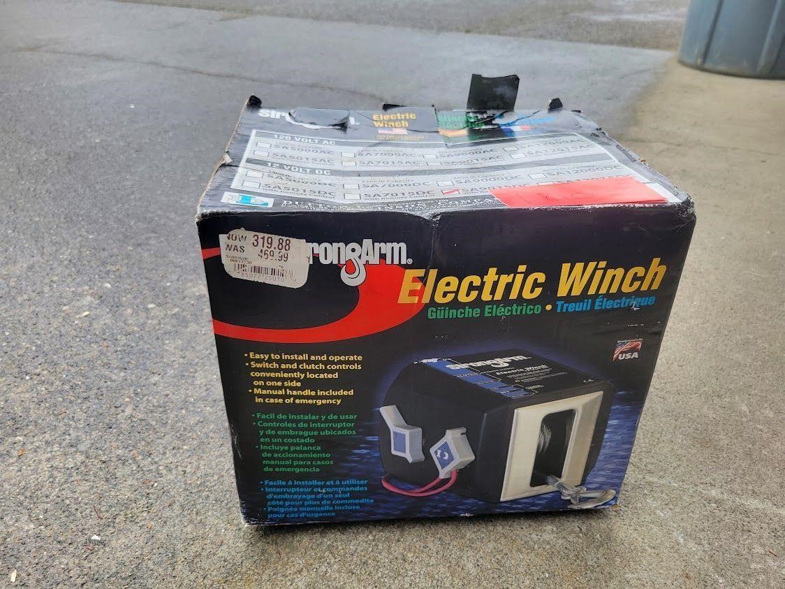 NEW StrongArm Electric Winch
