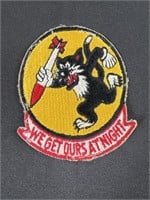 USAF Patch 319th We Get Ours At Night Patch