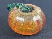 Blown Glass Pumpkin