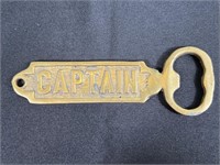 Brass Captain Bottle Opener