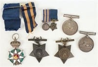 19th C. French Medal of Honour & British Egyptian
