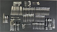 Large Lot of Silverware Approx 123 pieces