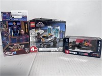 Marvel, LEGO and Red Bull Figures