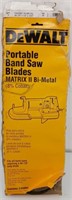 DeWalt Portable bandsaw blade dw3983 3pk