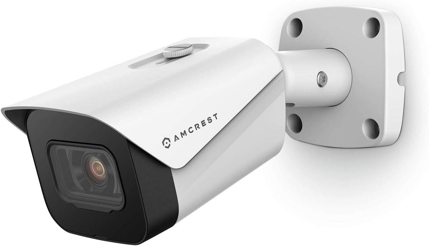 Amcrest 4K Bullet POE IP Camera  White