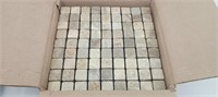 12"x12" mosaic tile 19pc and 2pc