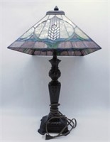 Stained Glass Shade Table Lamp.